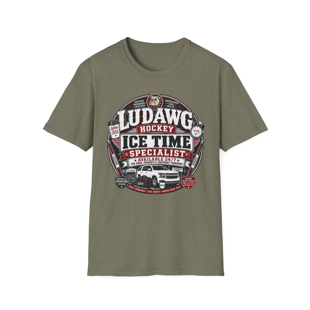 "LDH Ice Time Specialist" SUV T-shirt