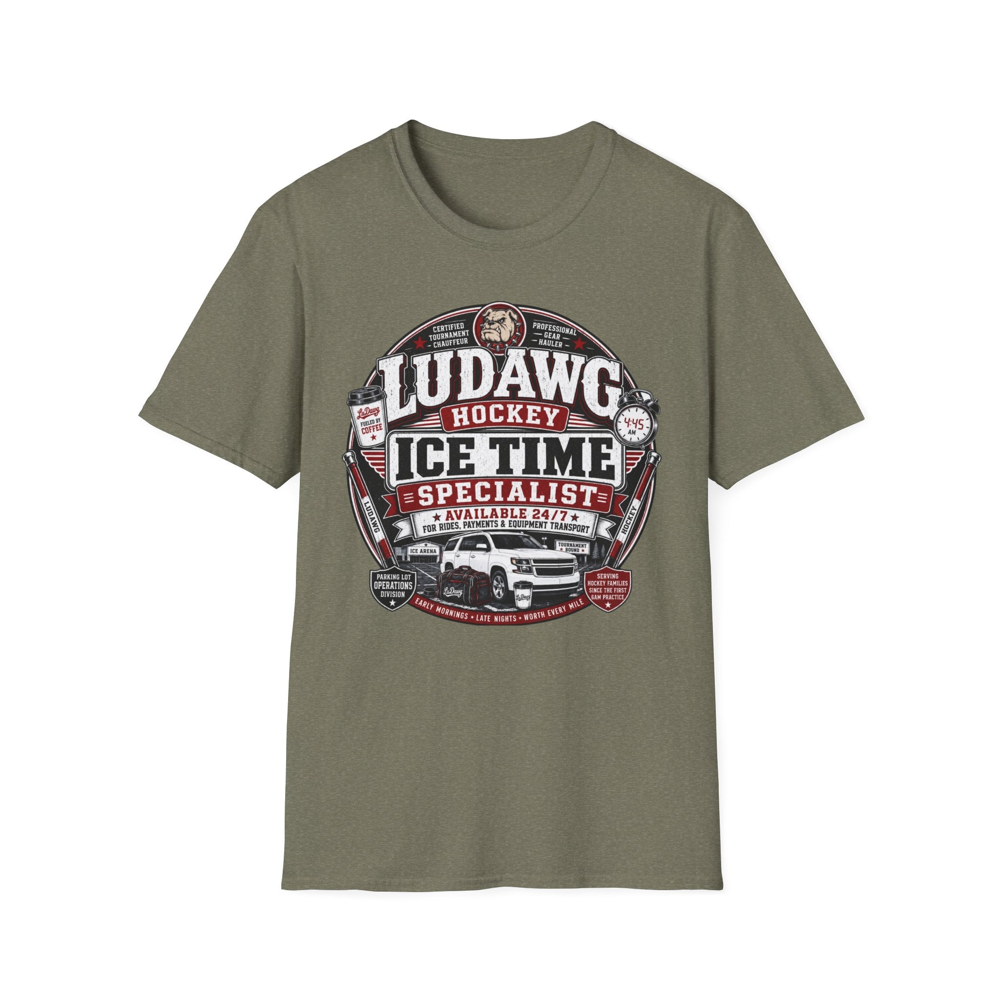 "LDH Ice Time Specialist" SUV T-shirt