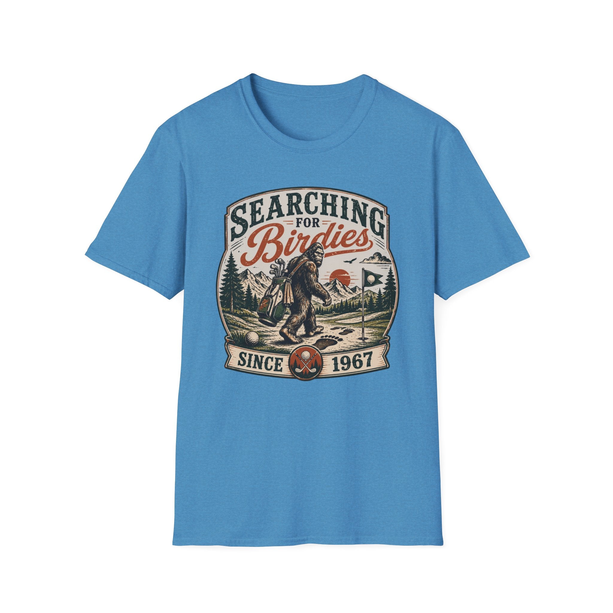 Bigfoot Searching for Birdies T-Shirt