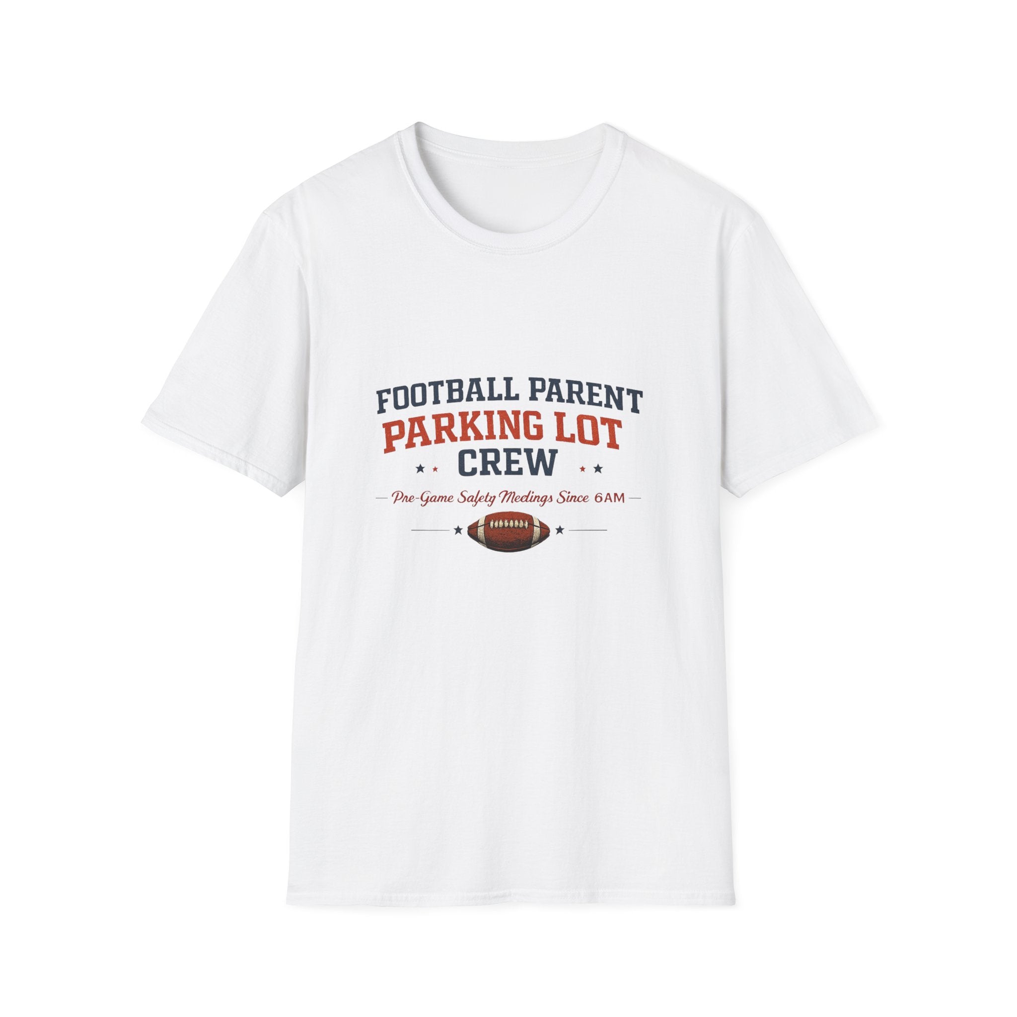 Football Parent Parking Lot Crew T-shirt