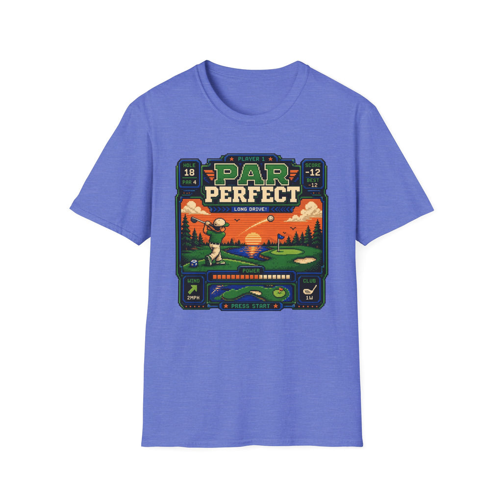 8-bit Par Perfect Golf  T-shirt