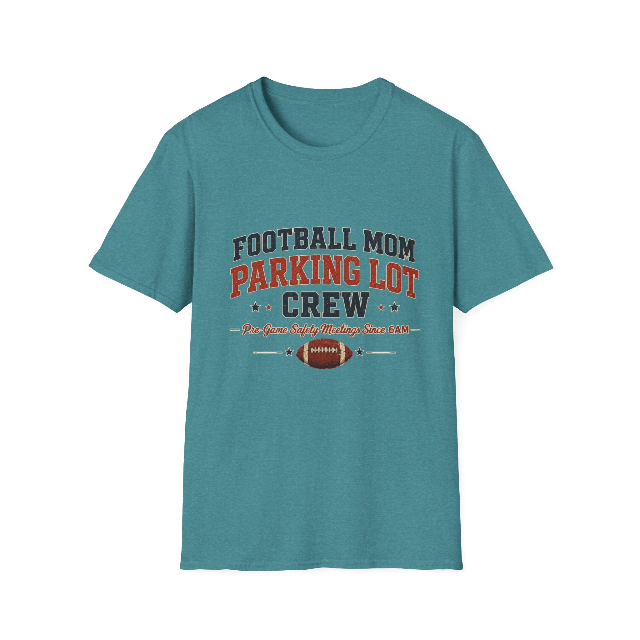 Football Mom Parking Lot Crew T-shirt