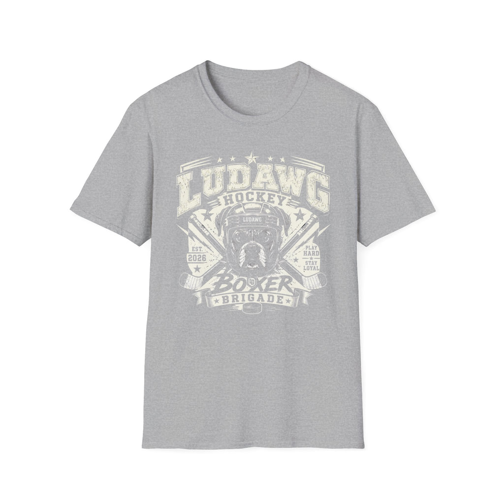 LuDawg Hockey Boxer Brigade T-Shirt