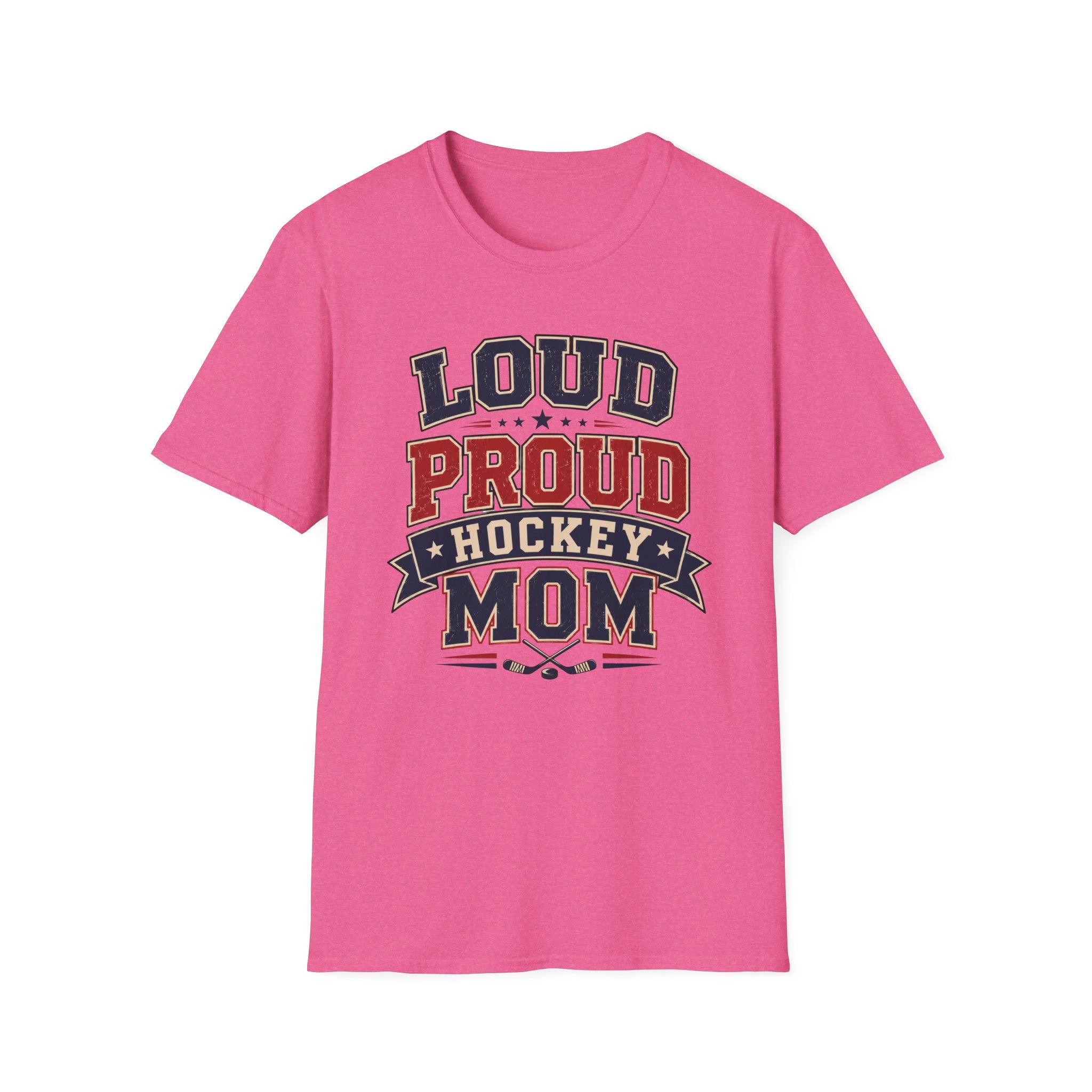 "Loud Proud Hockey Mom" T-shirt