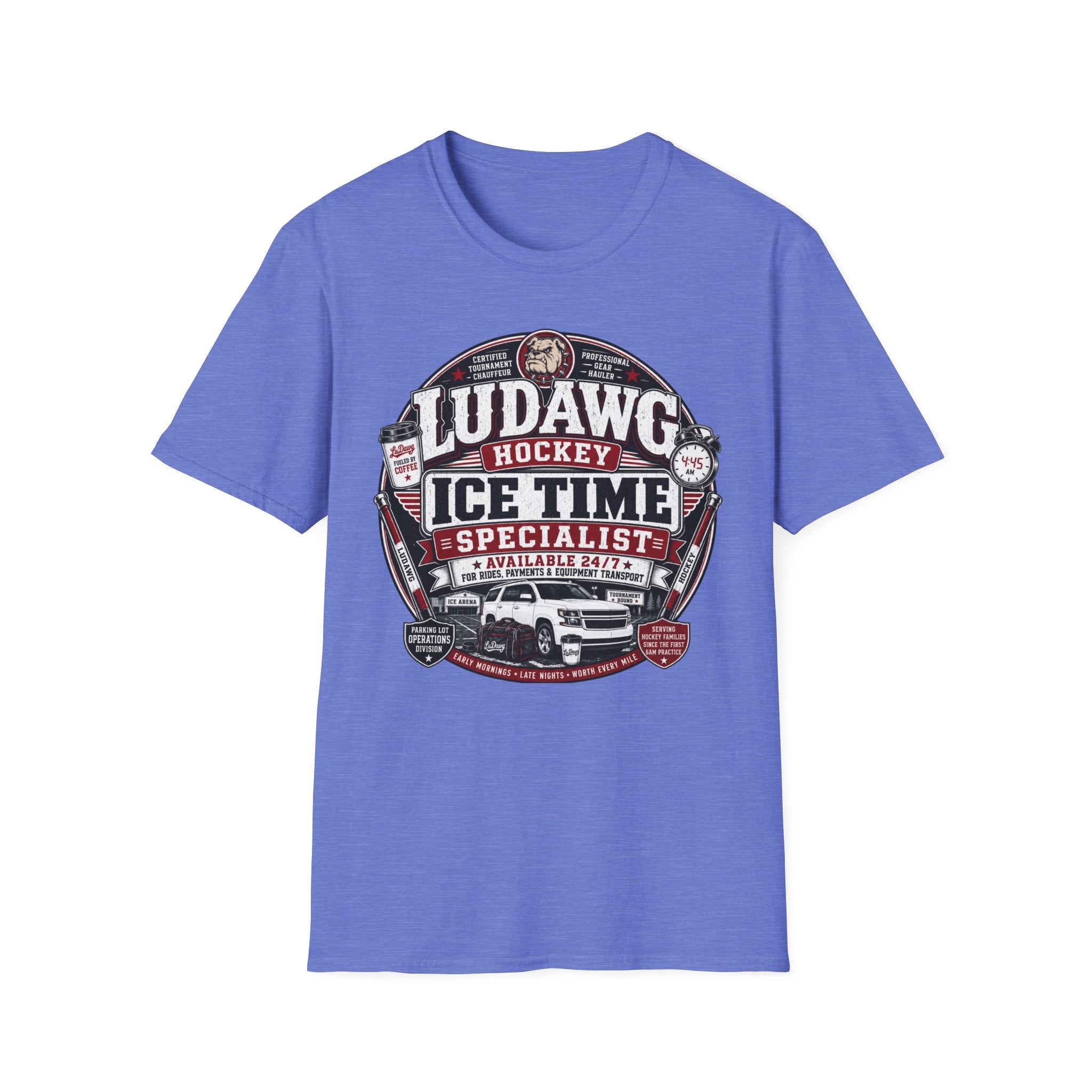 "LDH Ice Time Specialist" SUV T-shirt