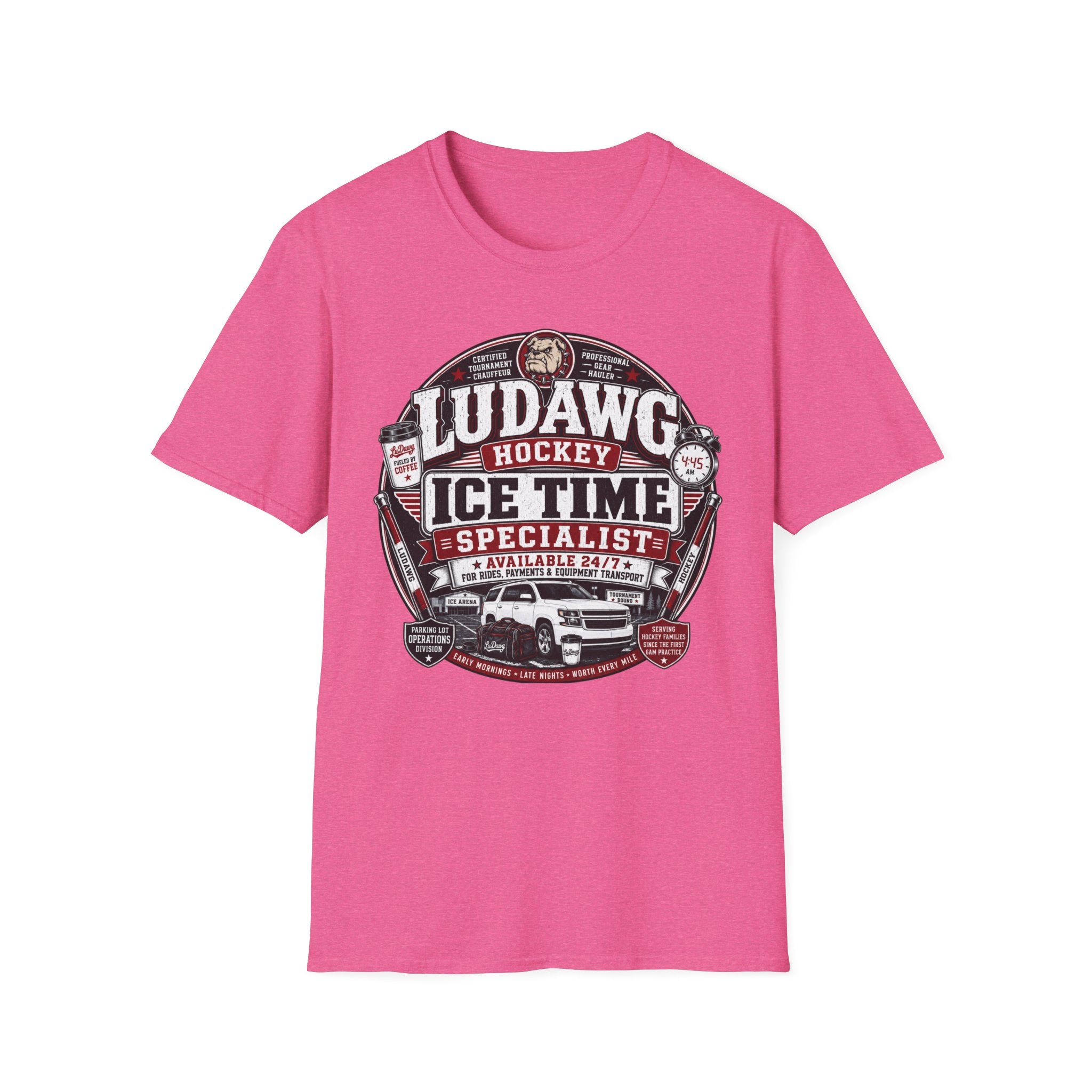 "LDH Ice Time Specialist" SUV T-shirt