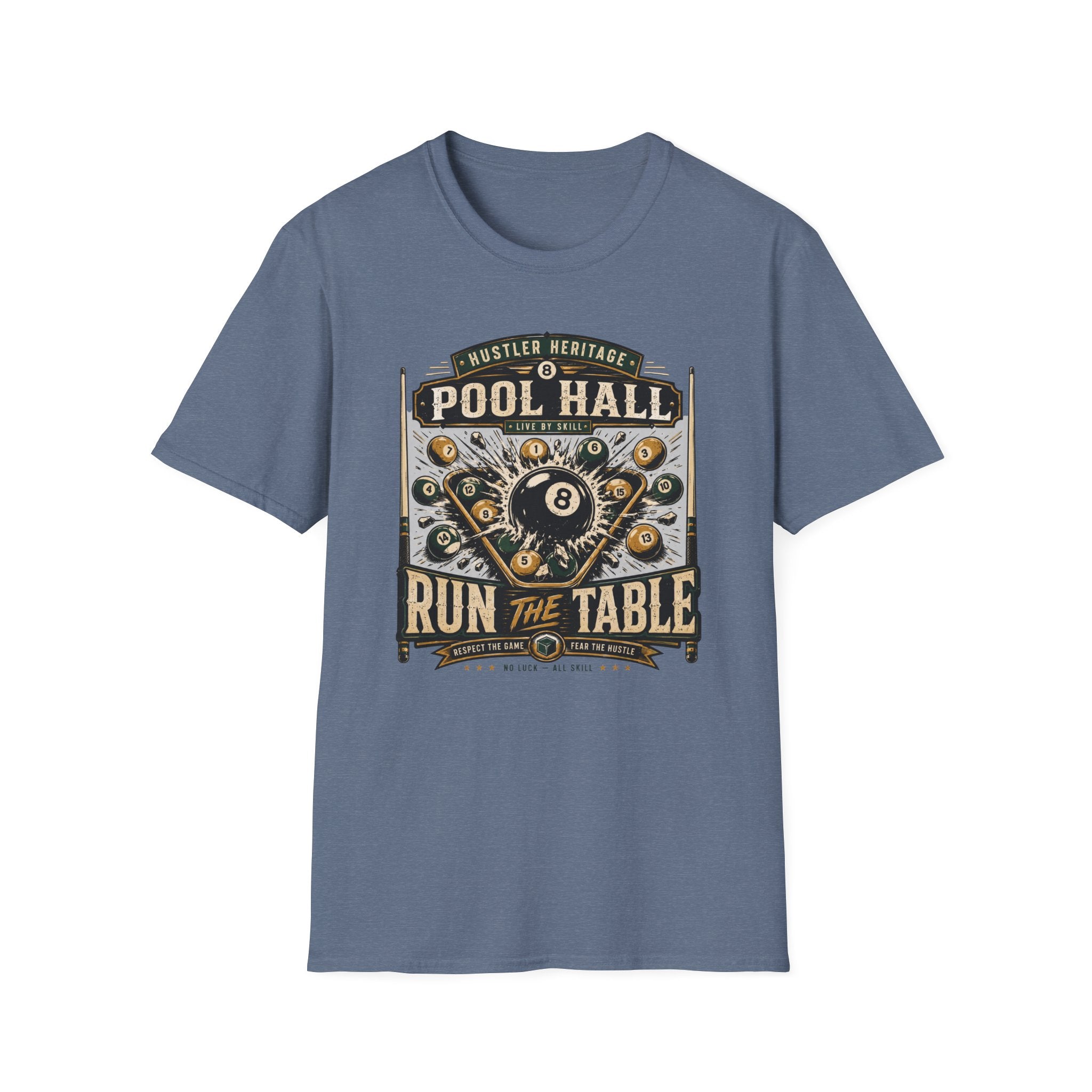 Pool Hall "Run The Table" T-Shirt
