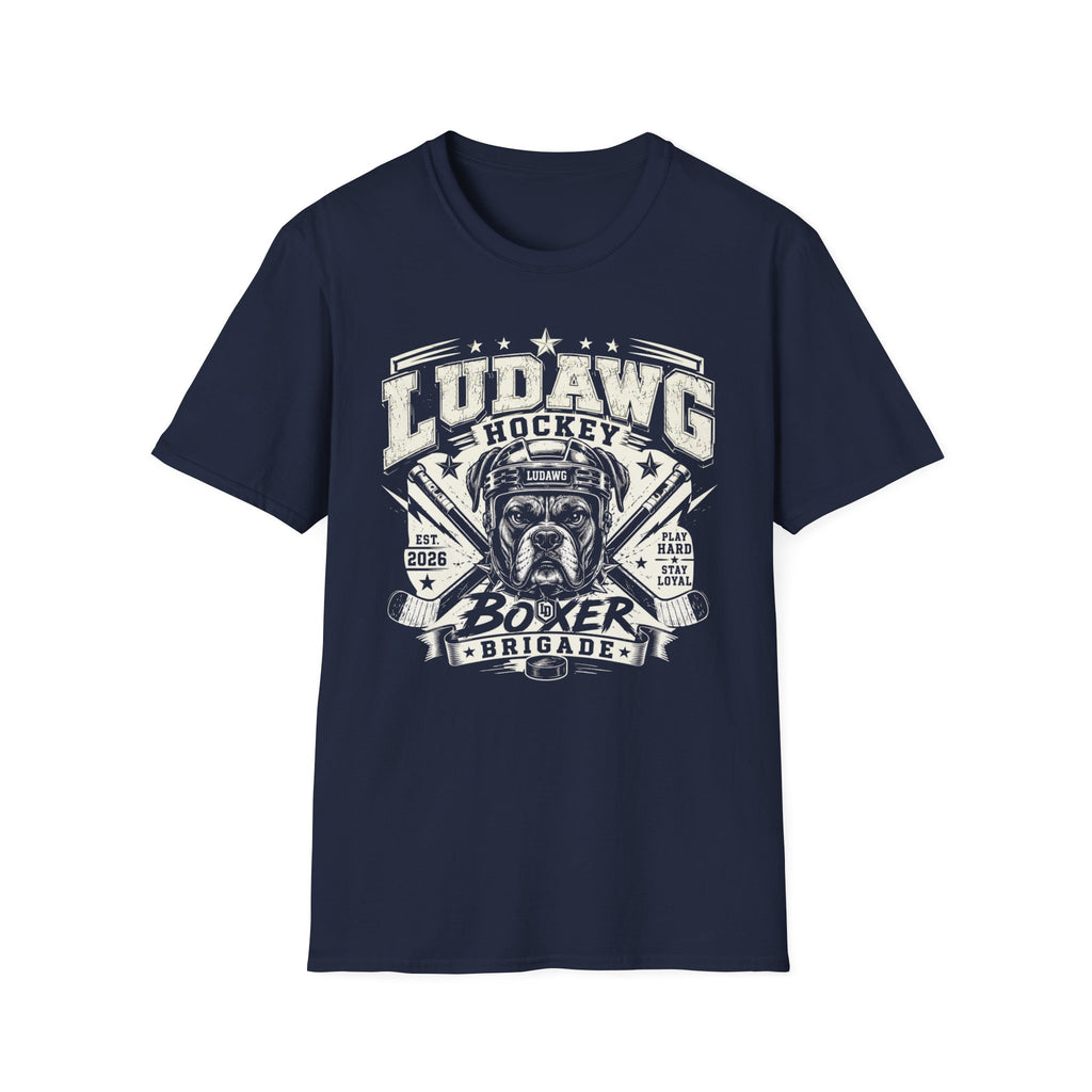 LuDawg Hockey Boxer Brigade T-Shirt