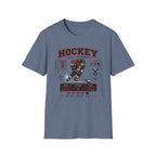 8-bit Girl Hockey Player T-Shirt