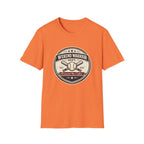 Baseball Weekend Warrior Powered by Coffee Circle T-shirt