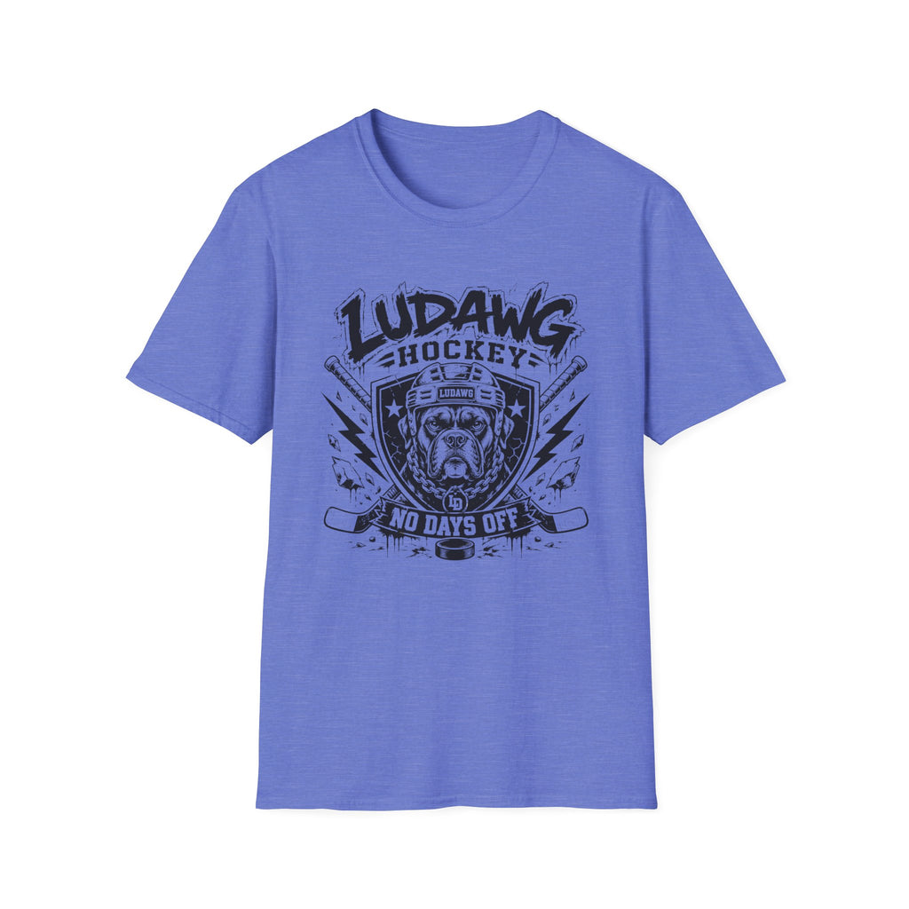 LuDawg Hockey "No Days Off" T-shirt