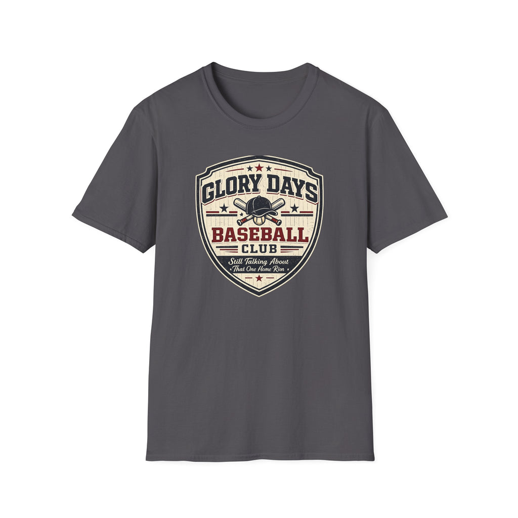 "Glory Days Baseball Club" T-shirt - Shield Design