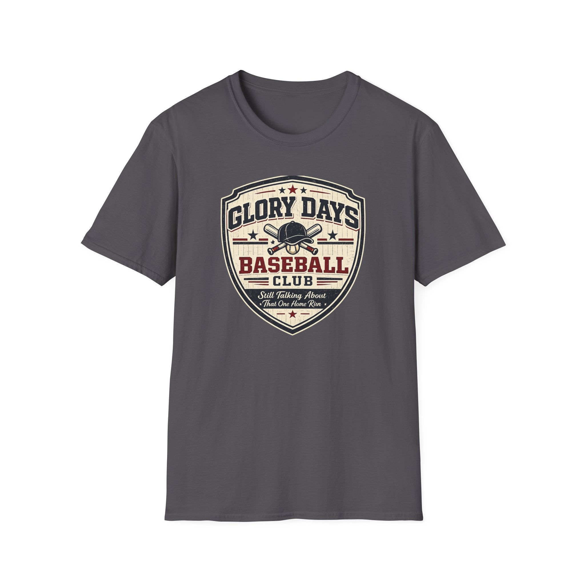 "Glory Days Baseball Club" T-shirt - Shield Design