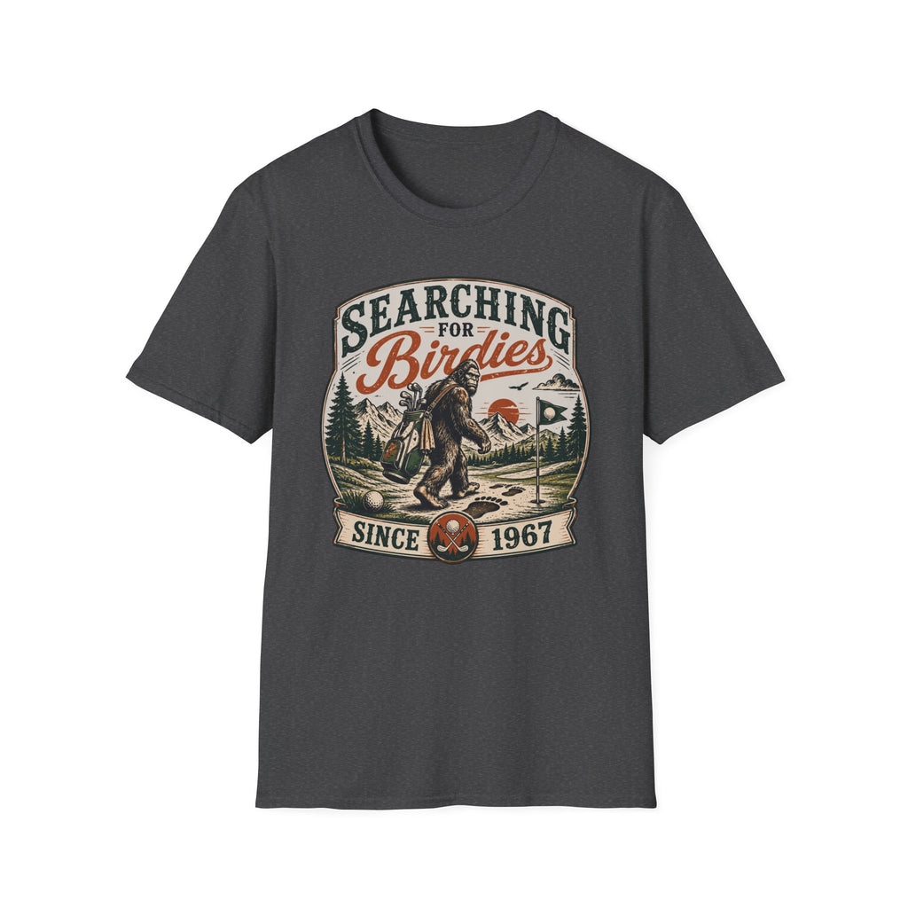 Bigfoot Searching for Birdies T-Shirt