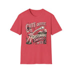 Cute Outfit Questionable Swing Golf T-shirt - Dark Hair