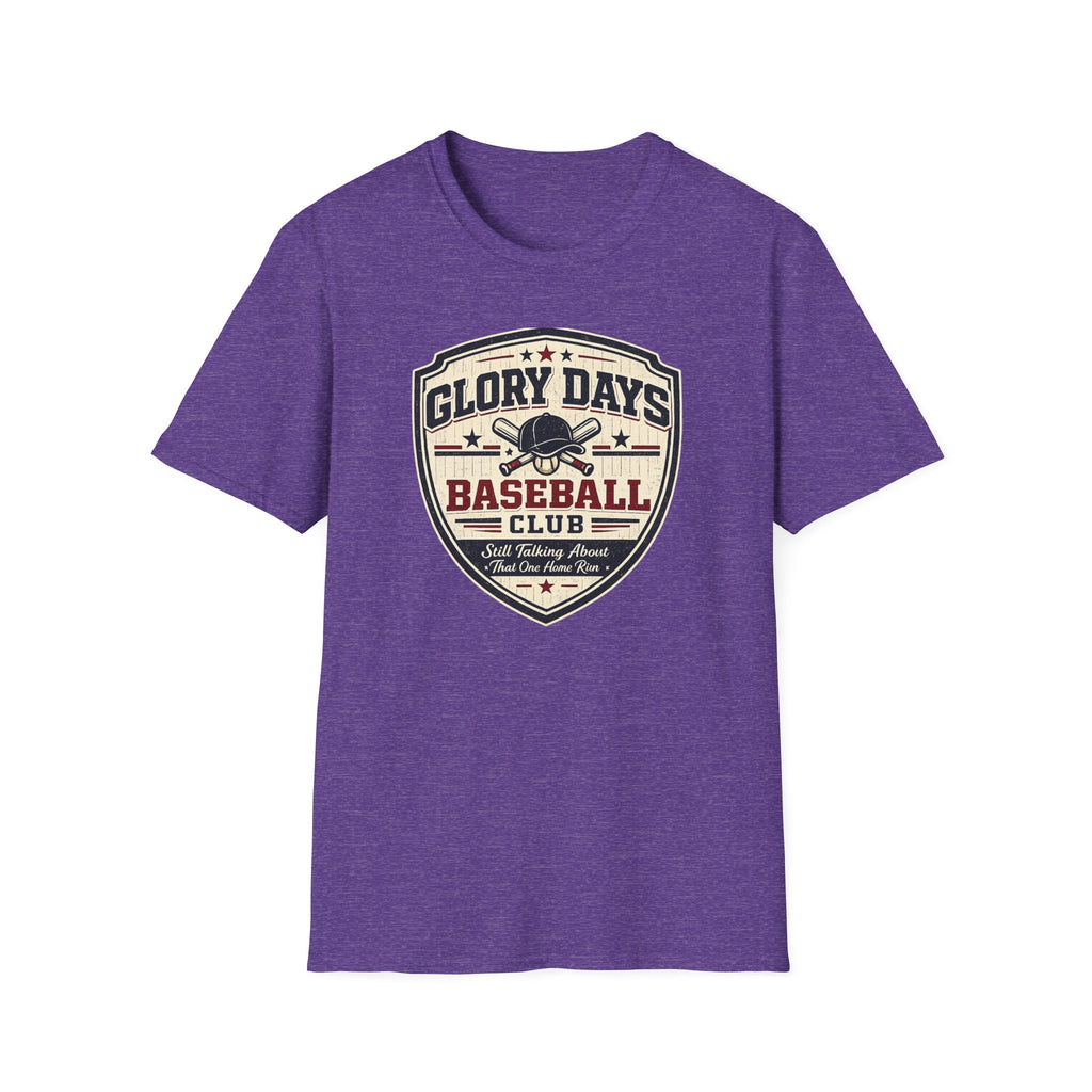"Glory Days Baseball Club" T-shirt - Shield Design
