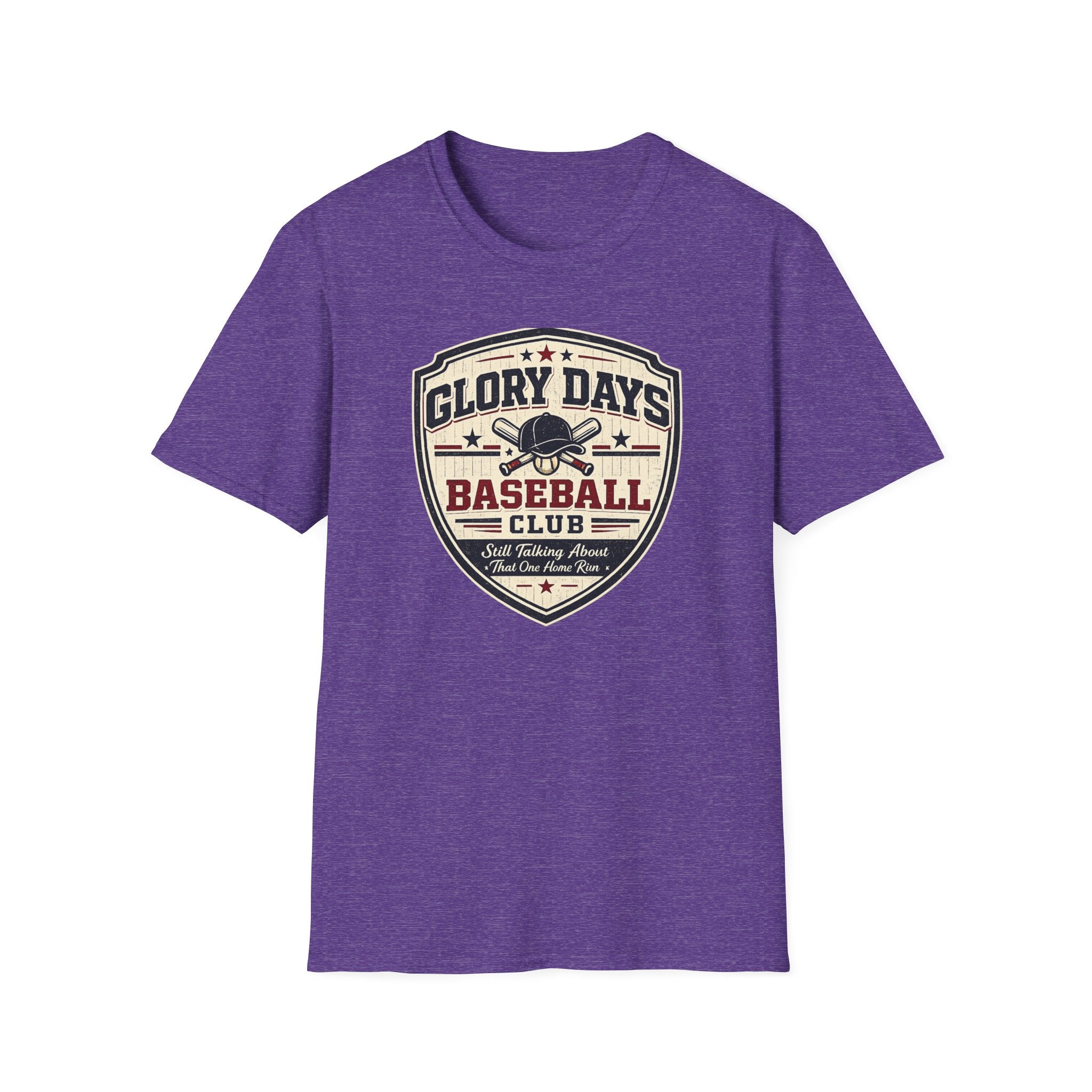 "Glory Days Baseball Club" T-shirt - Shield Design