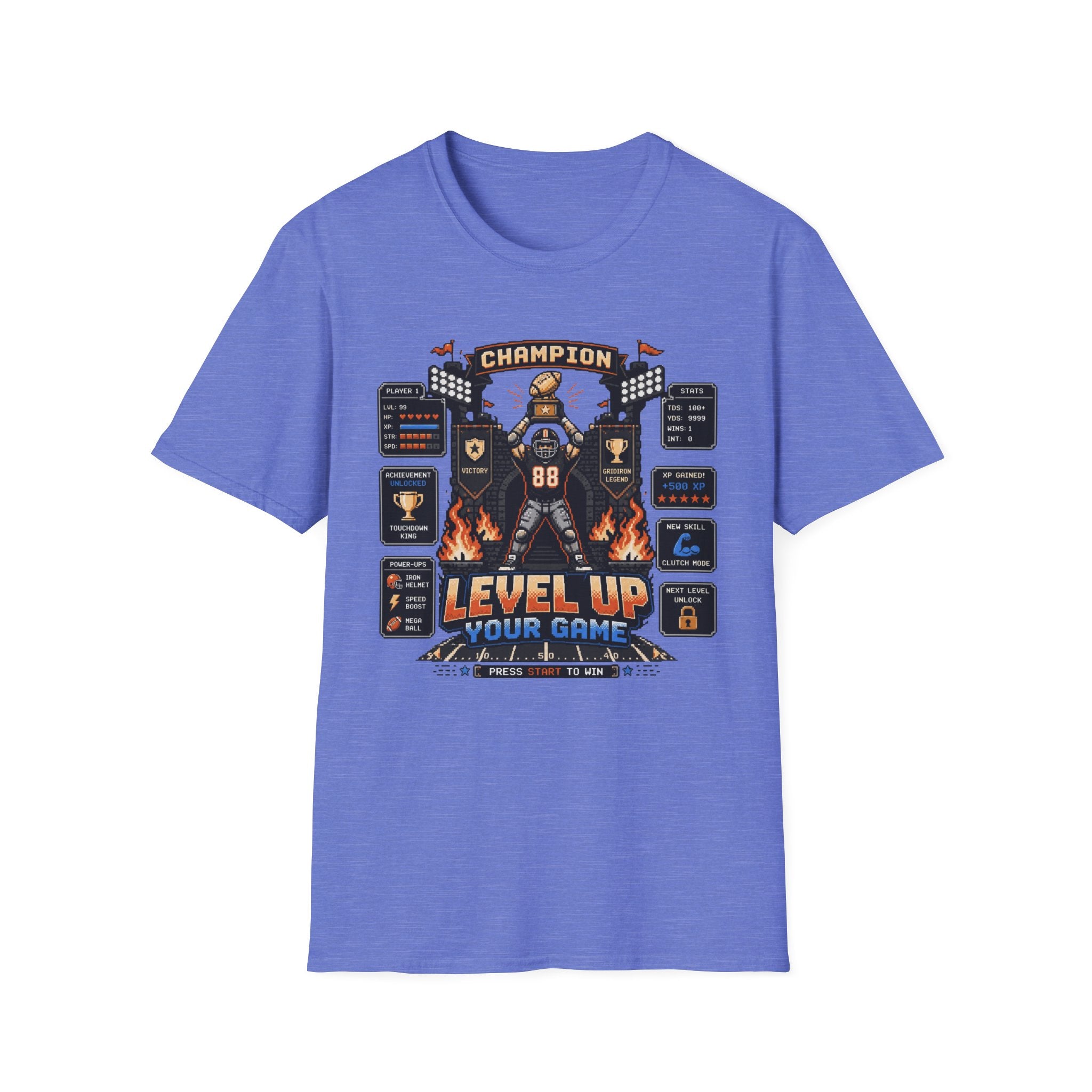 8-bit Level Up Your Game T-shirt