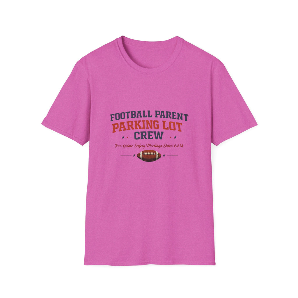 Football Parent Parking Lot Crew T-shirt