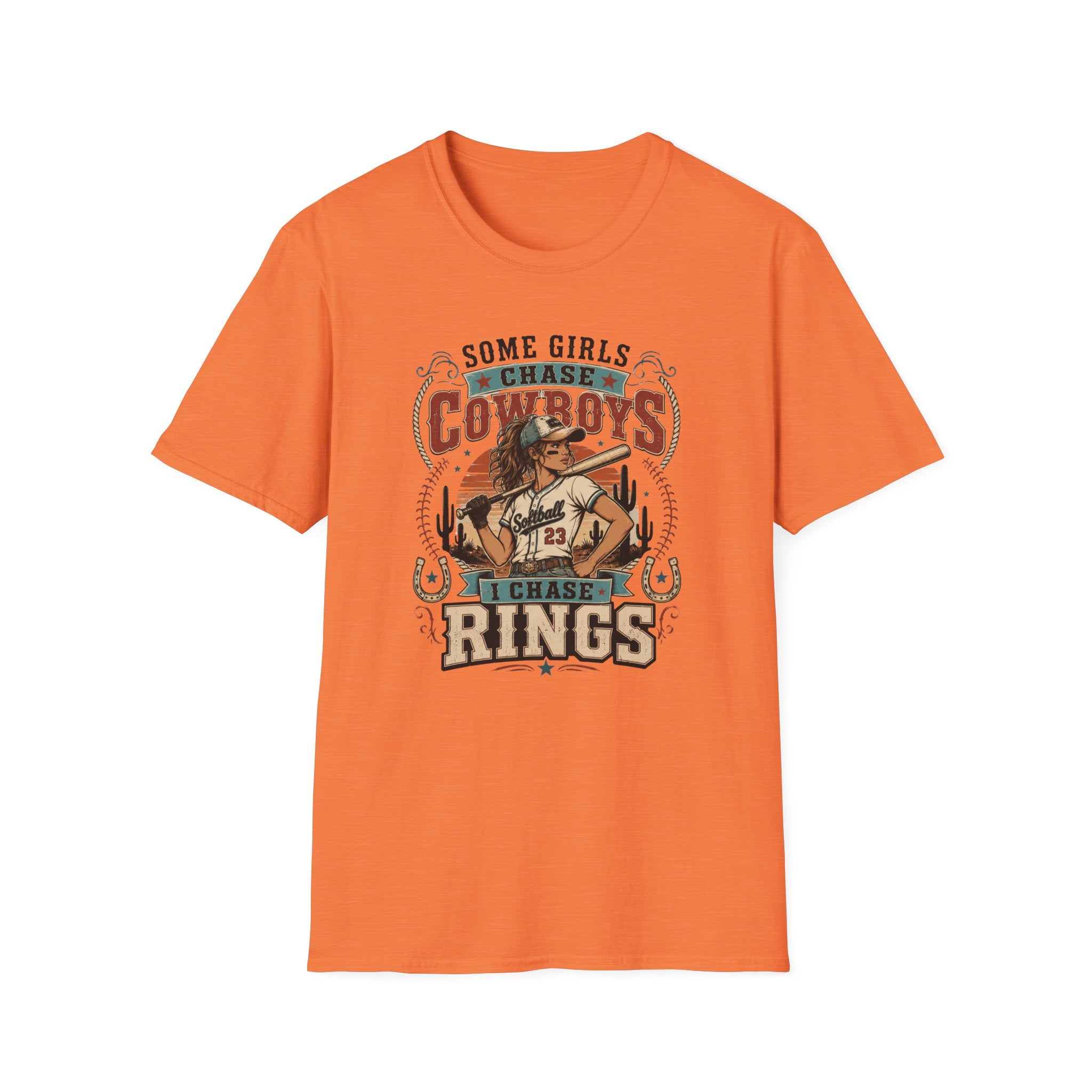 Some Girls Chase Cowboys,  I Chase Rings T-shirt