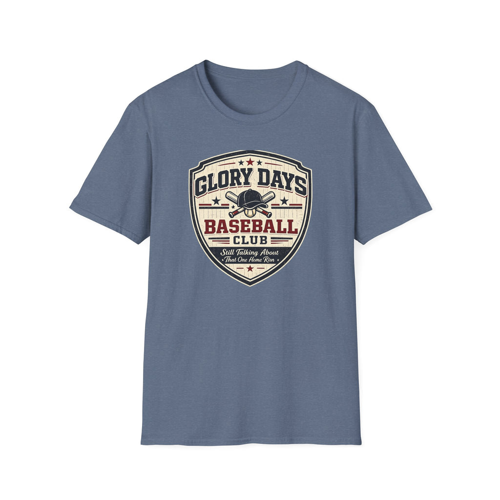"Glory Days Baseball Club" T-shirt - Shield Design