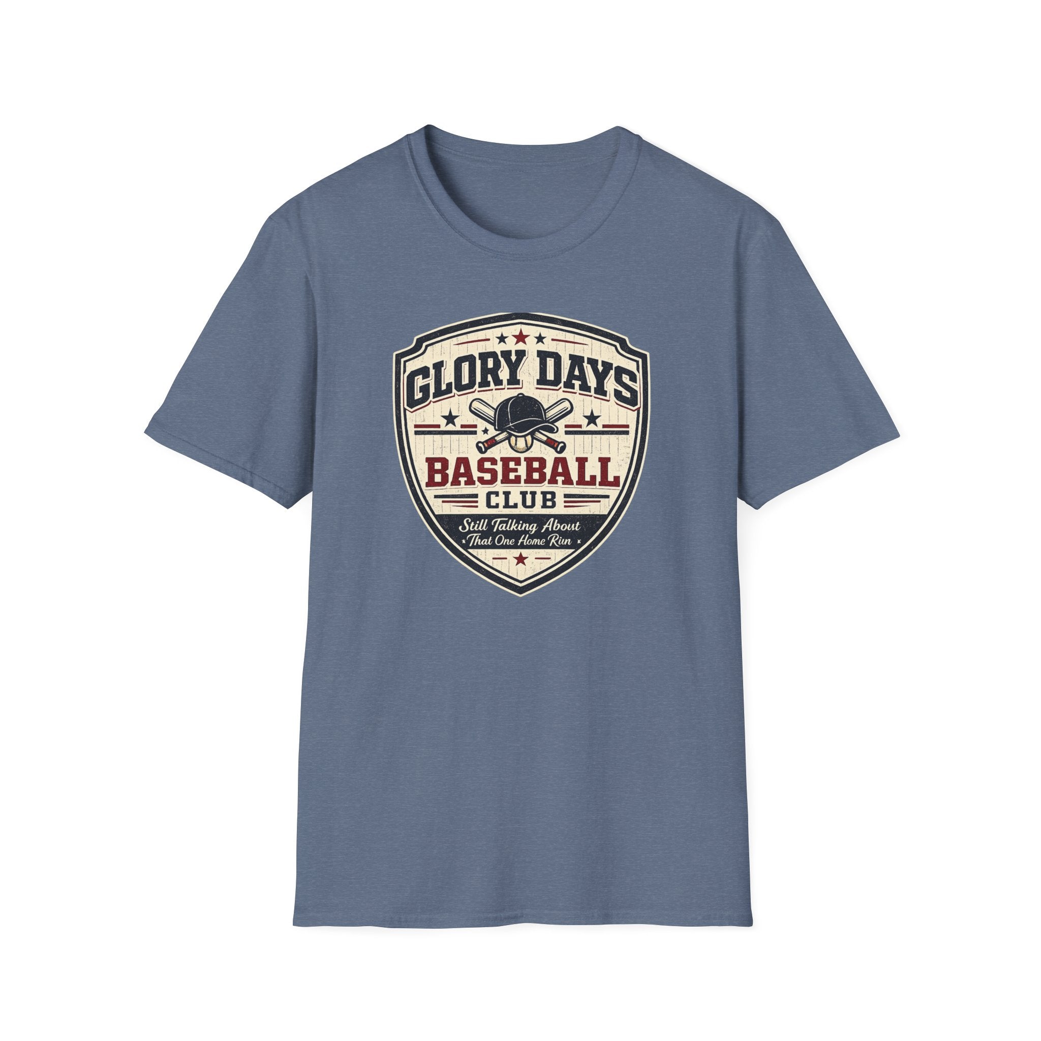 "Glory Days Baseball Club" T-shirt - Shield Design