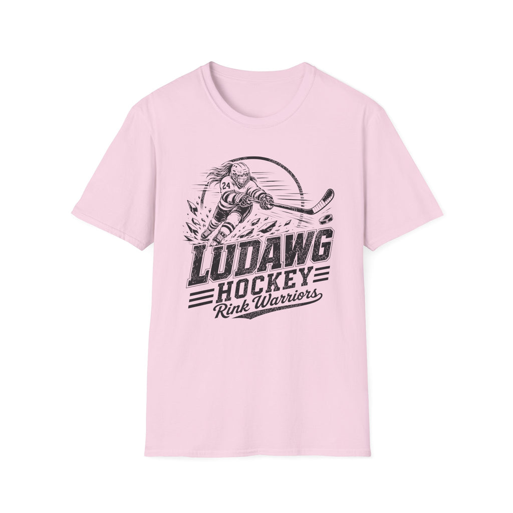 "LuDawg Hockey Rink Warriors" Female T-shirt