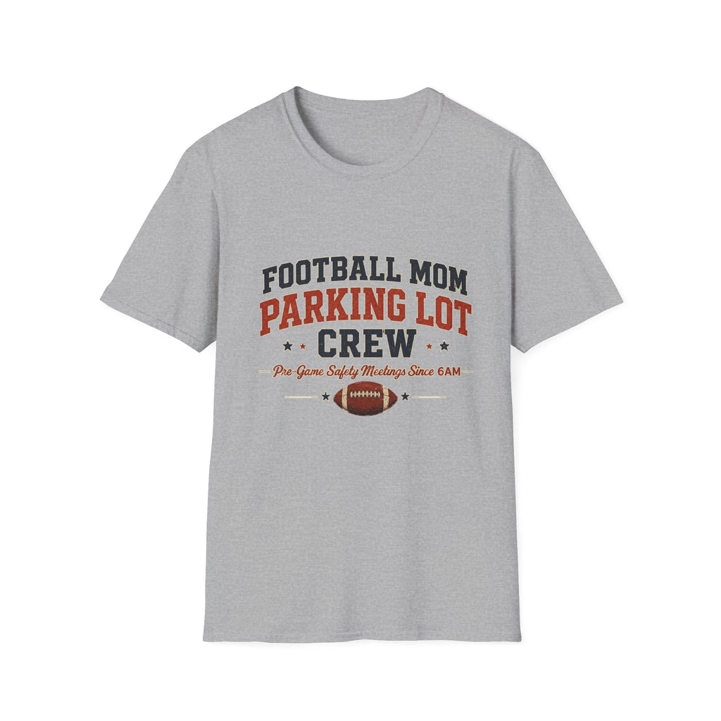 Football Mom Parking Lot Crew T-shirt