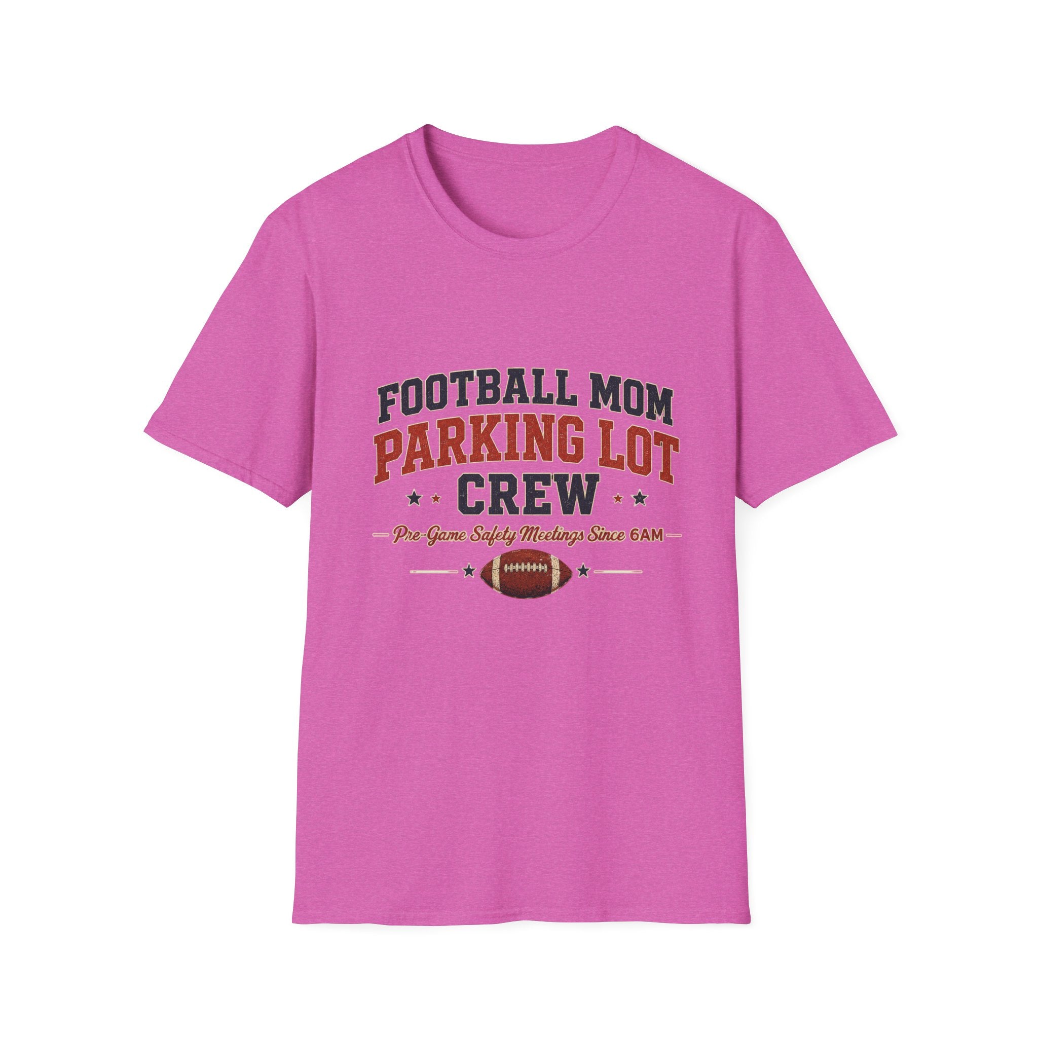 Football Mom Parking Lot Crew T-shirt