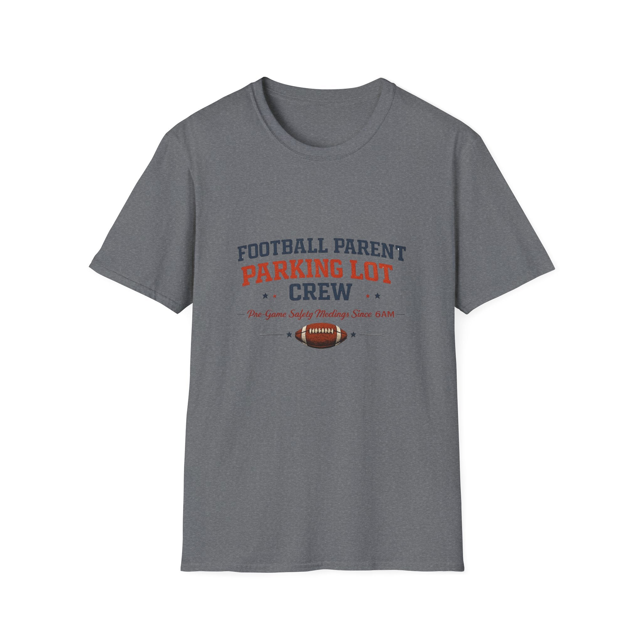 Football Parent Parking Lot Crew T-shirt