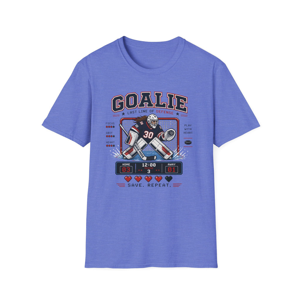 8-bit Girl Goalie T-shirt