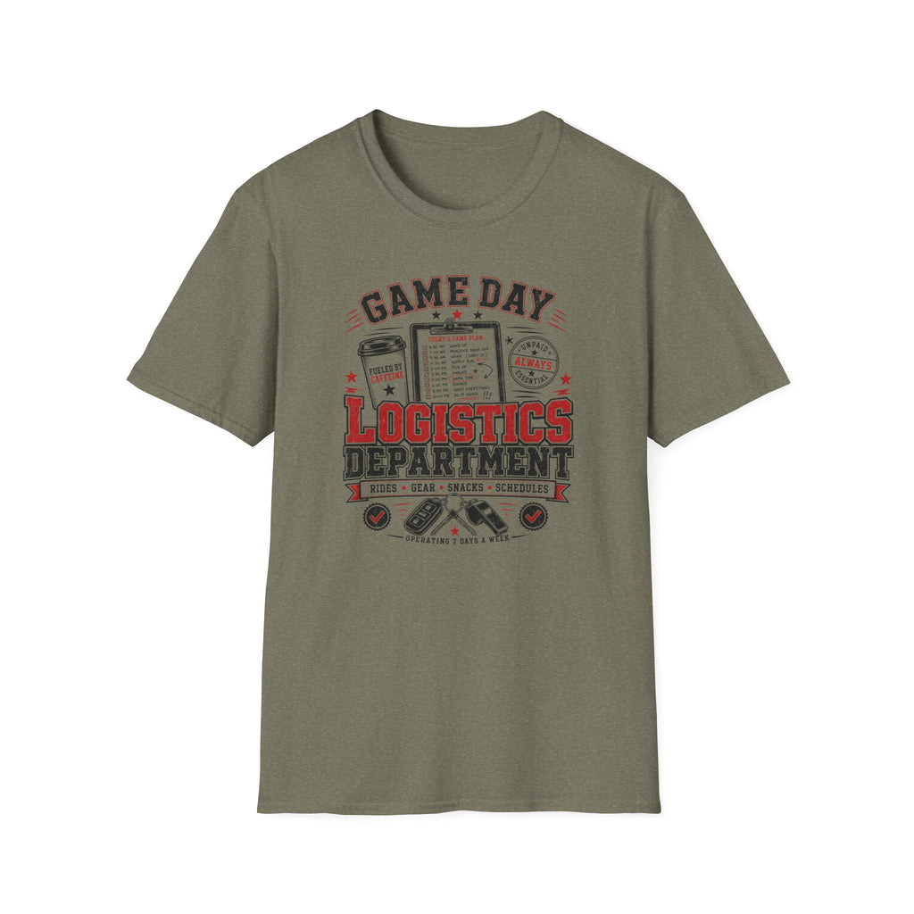 Game Day Logistics Department T-Shirt
