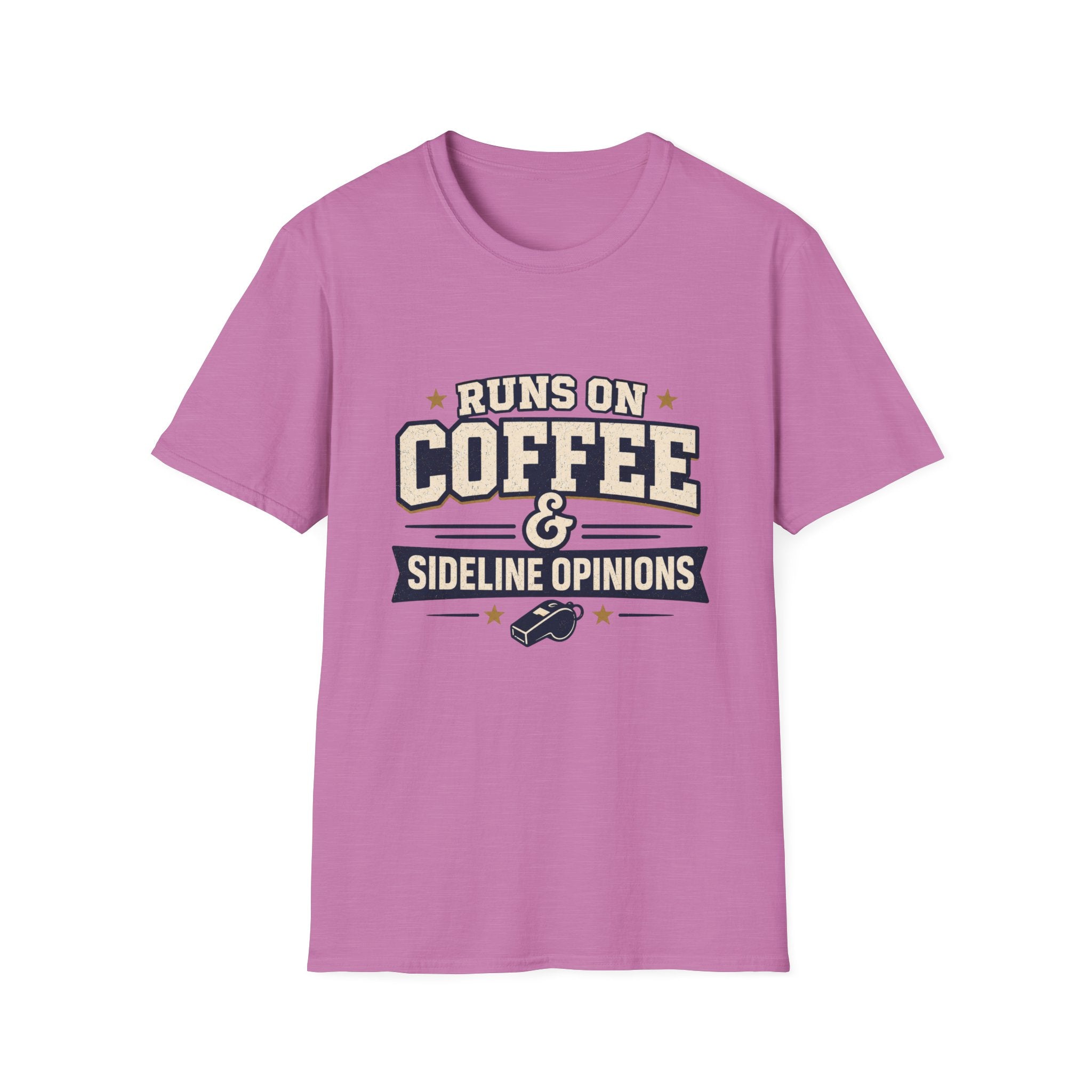 Runs On Coffee and Sideline Opinions T-shirt