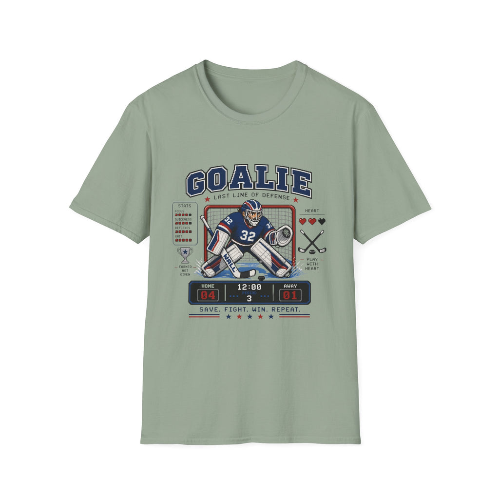 8-bit Boy Goalie T-shirt