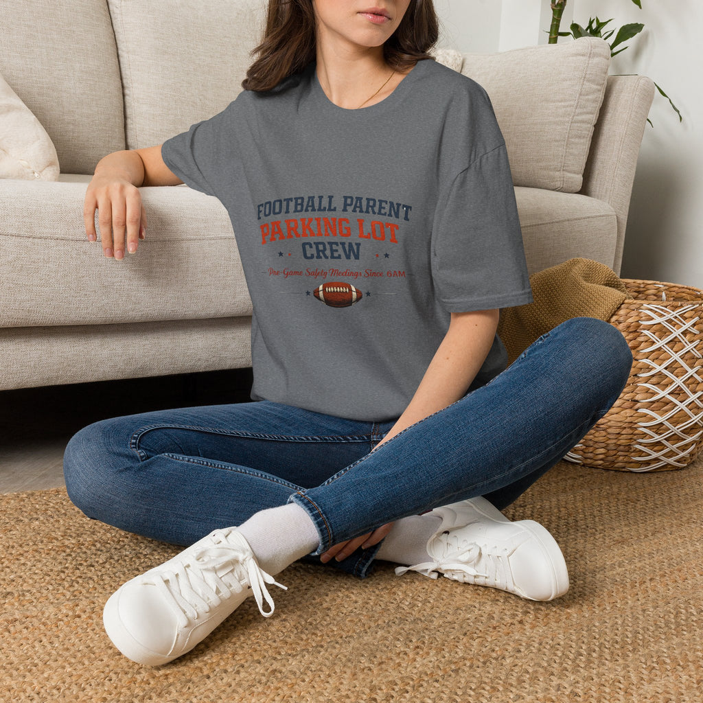 Football Parent Parking Lot Crew T-shirt