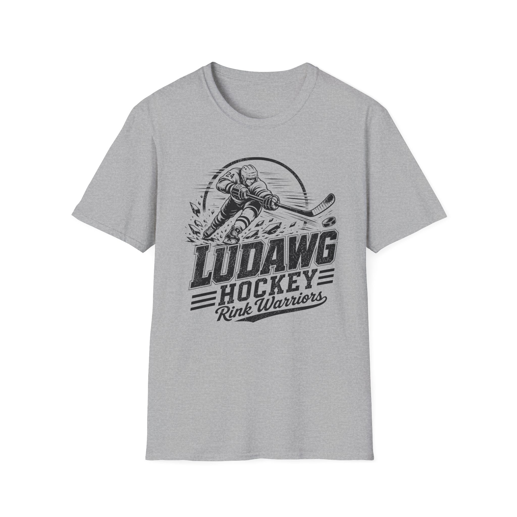 "LuDawg Hockey Rink Warriors" T-shirt