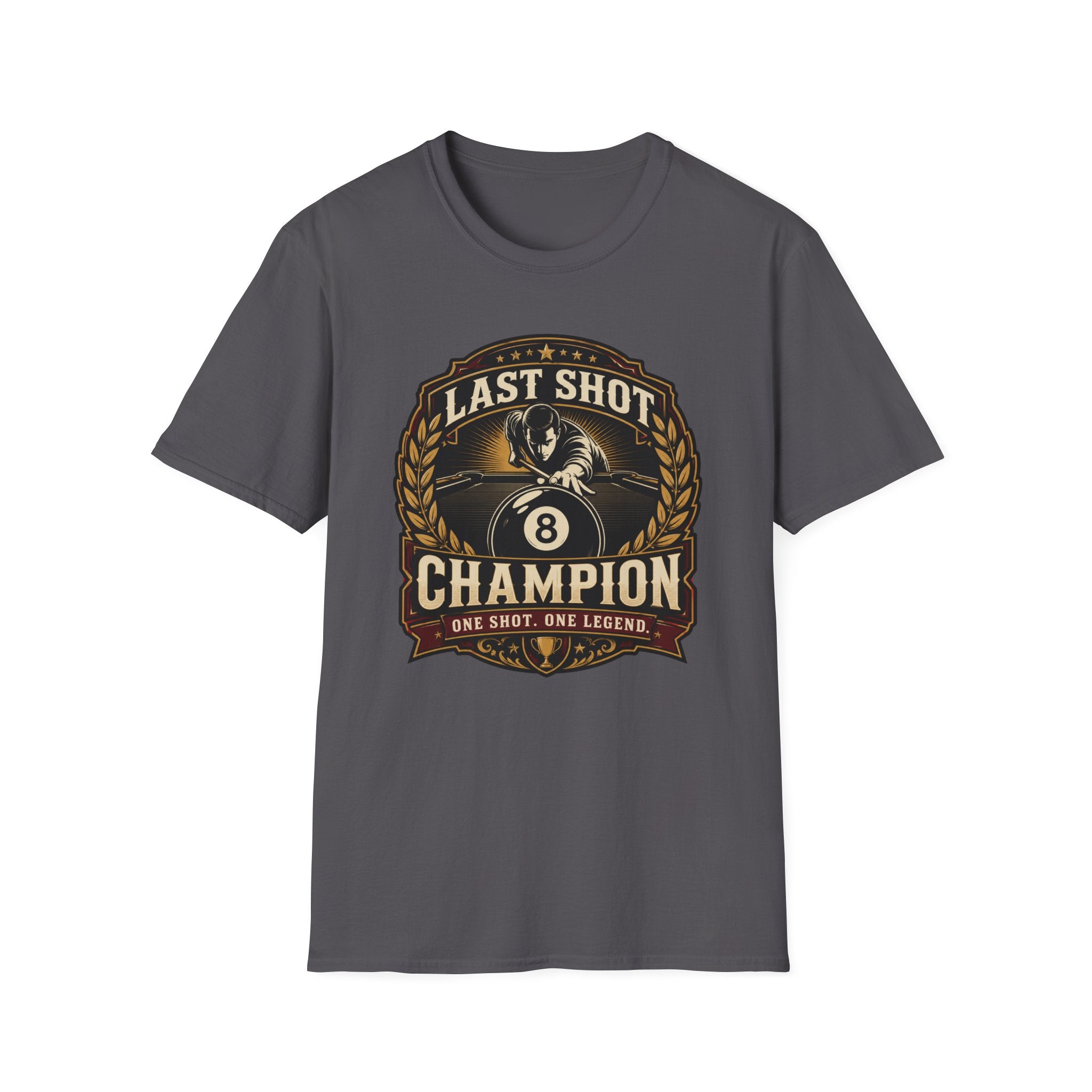 "Last Shot Champion" Billiards T-Shirt
