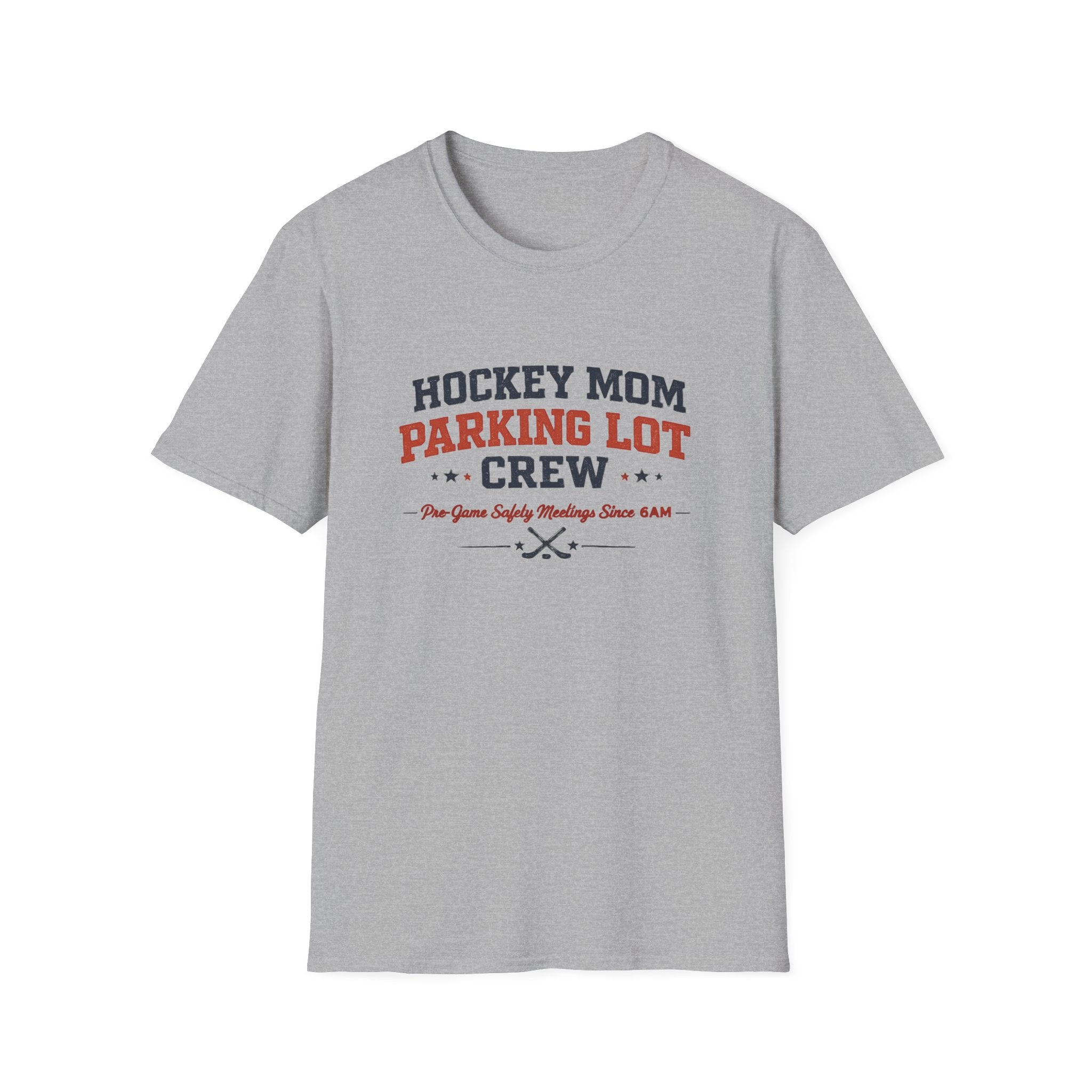 Hockey Mom Parking Lot Crew T-shirt