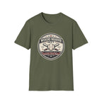 Baseball Weekend Warrior Powered By Nachos Circle T-shirt