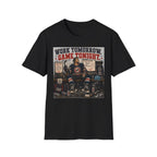 Work Tomorrow Game Tonight Hockey T-shirt - Male