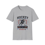 8-bit Boy Hockey Player T-Shirt