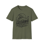 "LuDawg Hockey Rink Warriors" Female T-shirt
