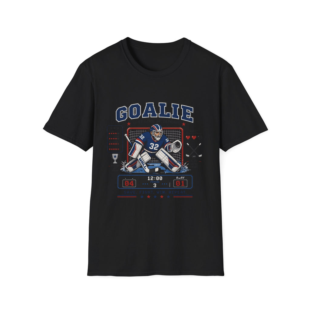 8-bit Boy Goalie T-shirt