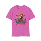 Dirt, Diamonds & Attitude Softball T-shirt Light Hair