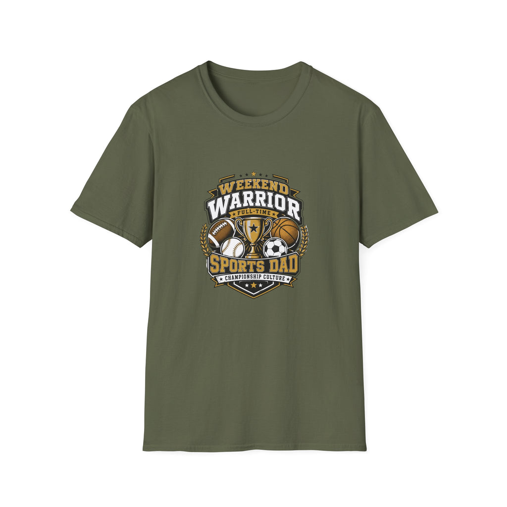 Weekend Warrior Sports Dad T-Shirt
