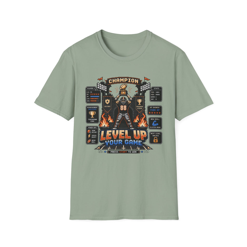 8-bit Level Up Your Game T-shirt