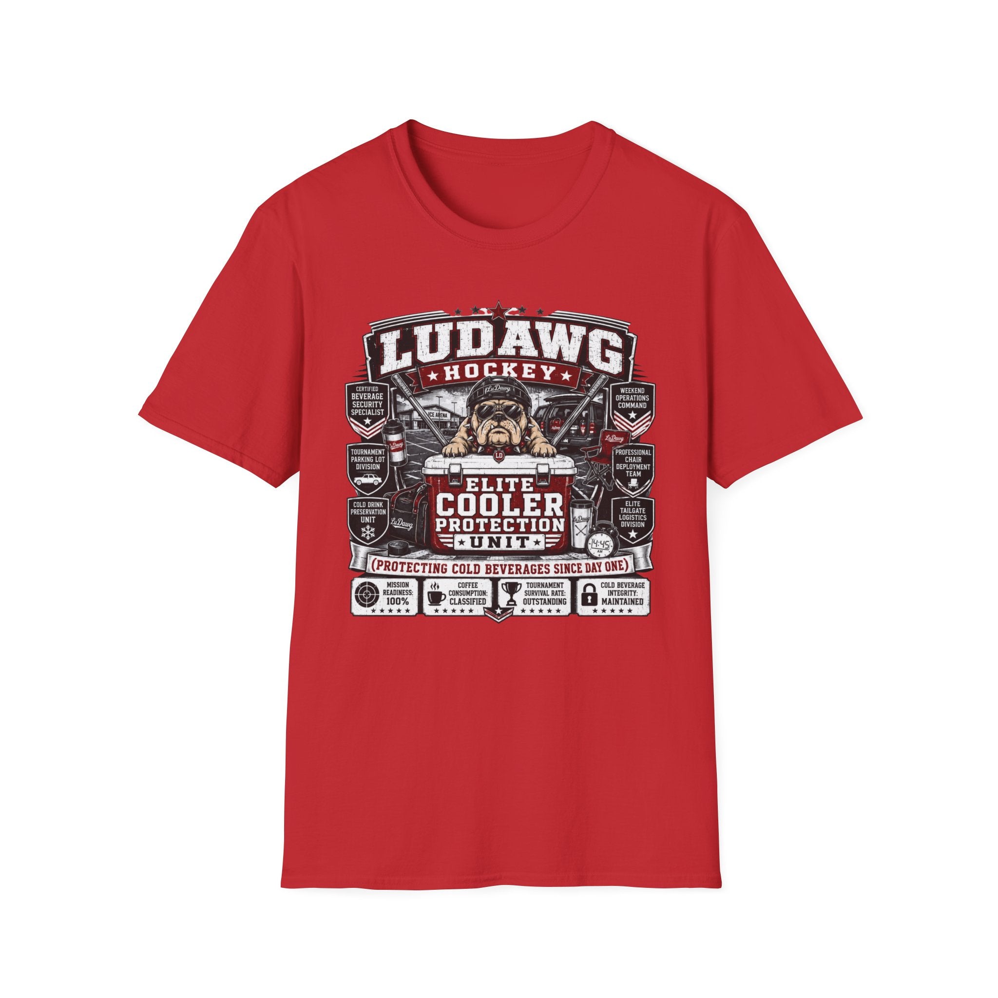 "LDH Elite Cooler Protections Unit" T-shirt
