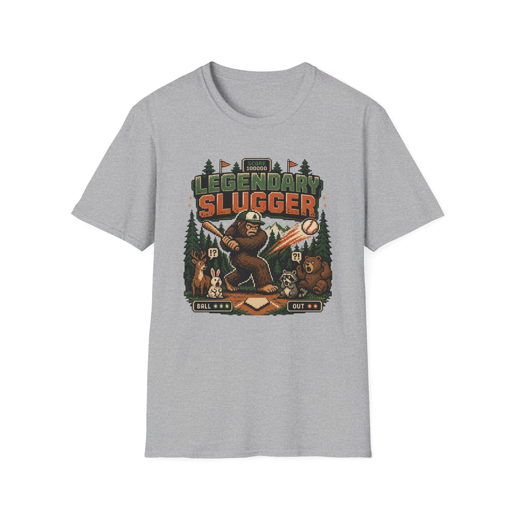 8-bit Legendary Slugger Bigfoot T-shirt