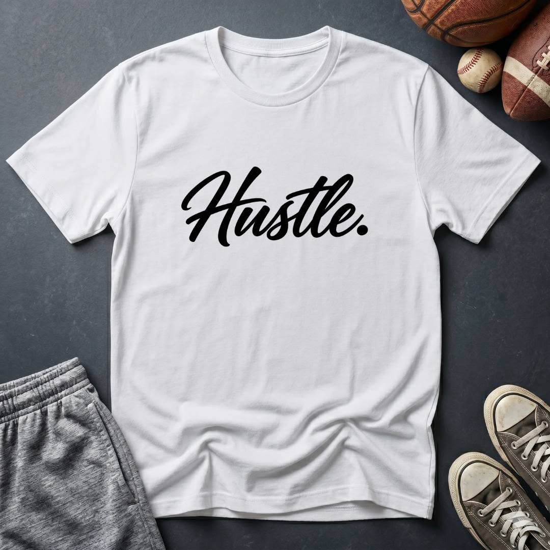 Hustle. T-shirt
