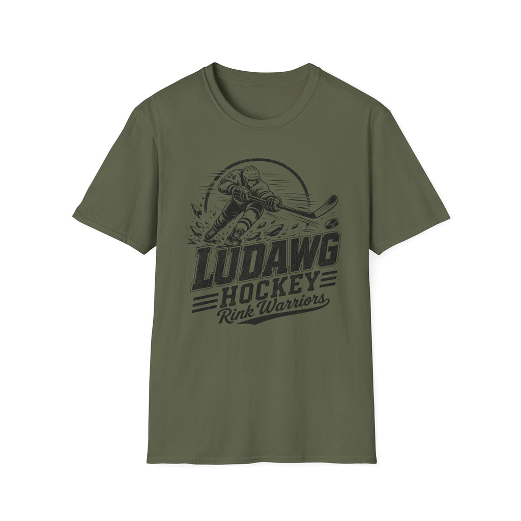 "LuDawg Hockey Rink Warriors" T-shirt